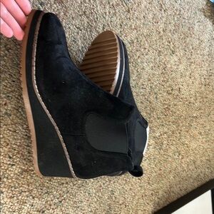 Corkys Women's Black Ankle Boots